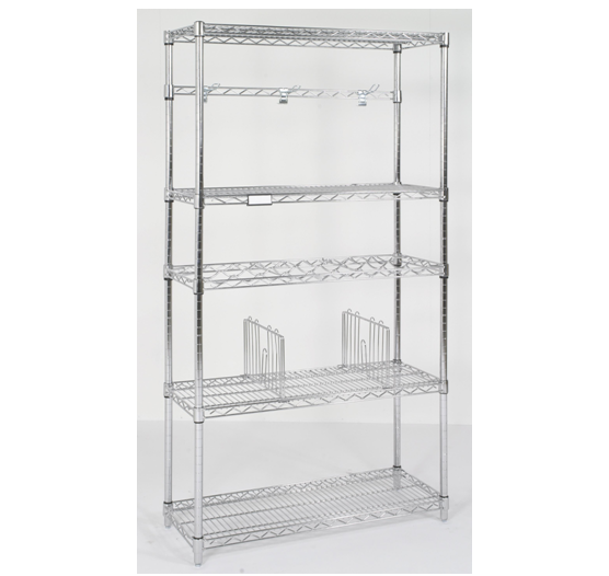 Chrome Wire Shelving From £101 including delivery