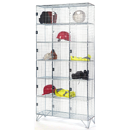 Wire Mesh Lockers