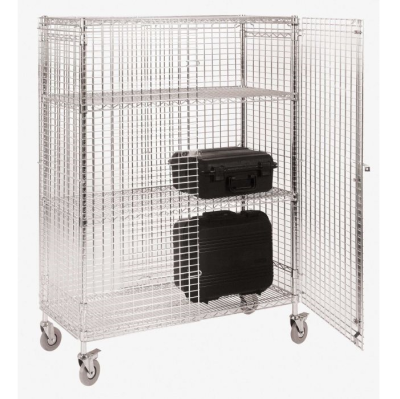 Chrome Wire Security Cages Chrome Wire Security Cages