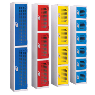 Perforated Door Lockers Perforated Door Lockers