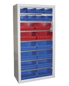 Steel Cupboard inc. 7 Heavy Duty Shelves
