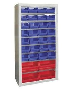 Steel Cupboard inc. 8 Heavy Duty Shelves
