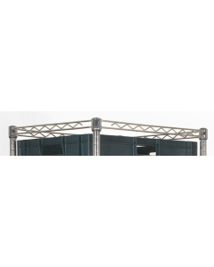 Chrome Wire Euro Box 4 Sided Frame