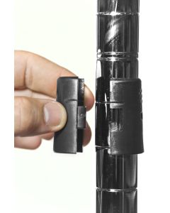 Chrome Wire Shelf Collars (Pack of 4)