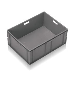 EC8060319S - Euro Container 800x600x319H (mm) Solid Base and Sides