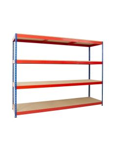 Heavy Duty Rivet Shelving (1830mm, 1980mm and 2135mm High)