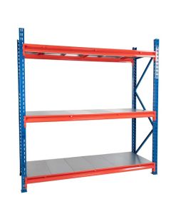 Long Span Racking - Solid Steel Decks (New Style)