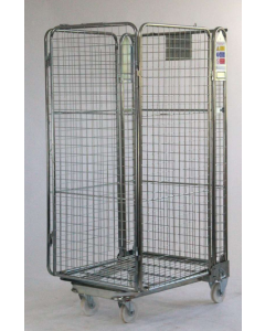 Nestable Demountable Roll Cage (Mesh Infill Sides)