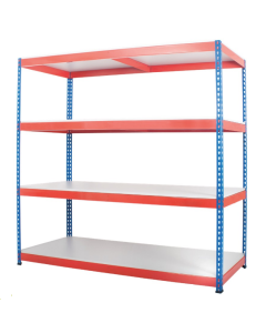 Heavy Duty Rivet Shelving with MFC Decks