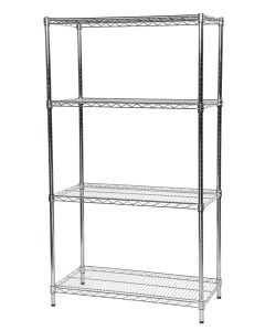 Stainless Steel Wire Shelving Bays