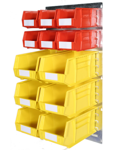 HPBWAP - 1000h x 500w 12 Bin Wall Kit