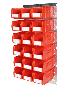 HPBWCP - 1000h x 500w 18 Bin Wall Kit